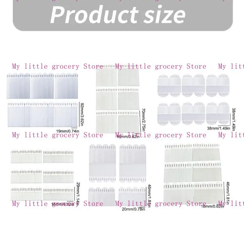 D5BD 12PCS大きな写真ハンギングストリップヘビーデューティウォールハンギングストリップ自己接着額額枠固定ストリップ