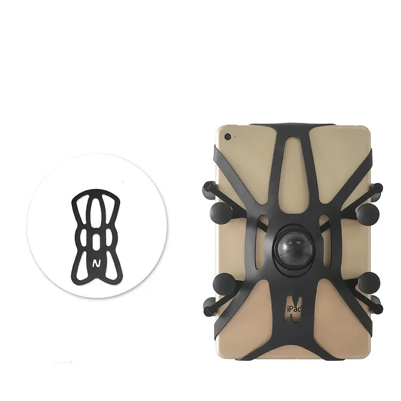 1インチのボールとトルクを備えたタブレットホルダー,7〜8インチのタブレット用のミディアムレールベース,iPad,RAMマウント,ラウンドレール用のXグリップ互換