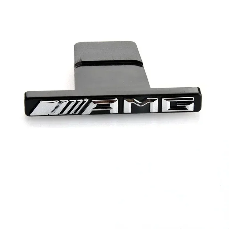 For Mercedes Benz 3D AMG Logo Emblem Car Front Grille Badge Car Styling AMG W124 W168 W169 W176 W177 W202 W203 W204 W205 W210 view 4