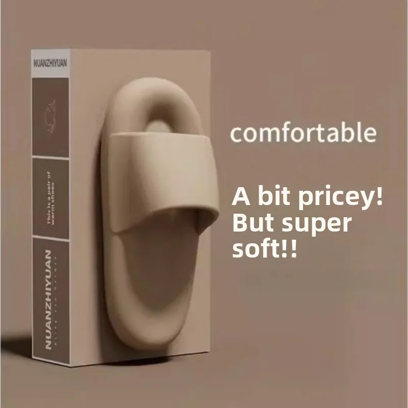 

Non-Slip Slippers Home Bathroom Indoor Outdoor Thick Bottom Simple Men Women Slippers Comfortable Feeling Slip-On Shoes