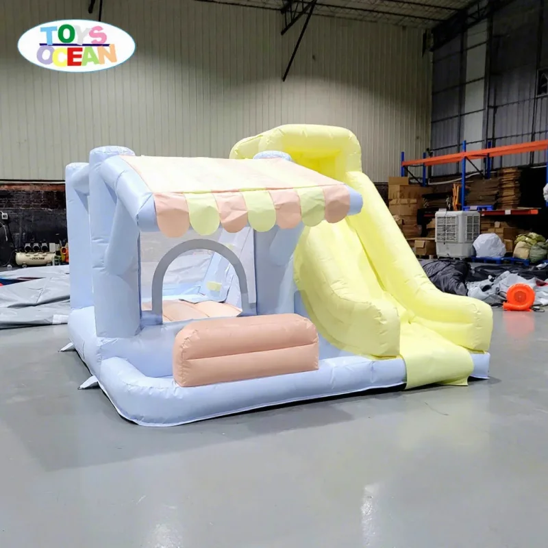 Hot Selling Style Soft Play Commercial PVC Inflatable Bounce Combo with Slide Ball Pool Playground Easy Setup for Kids