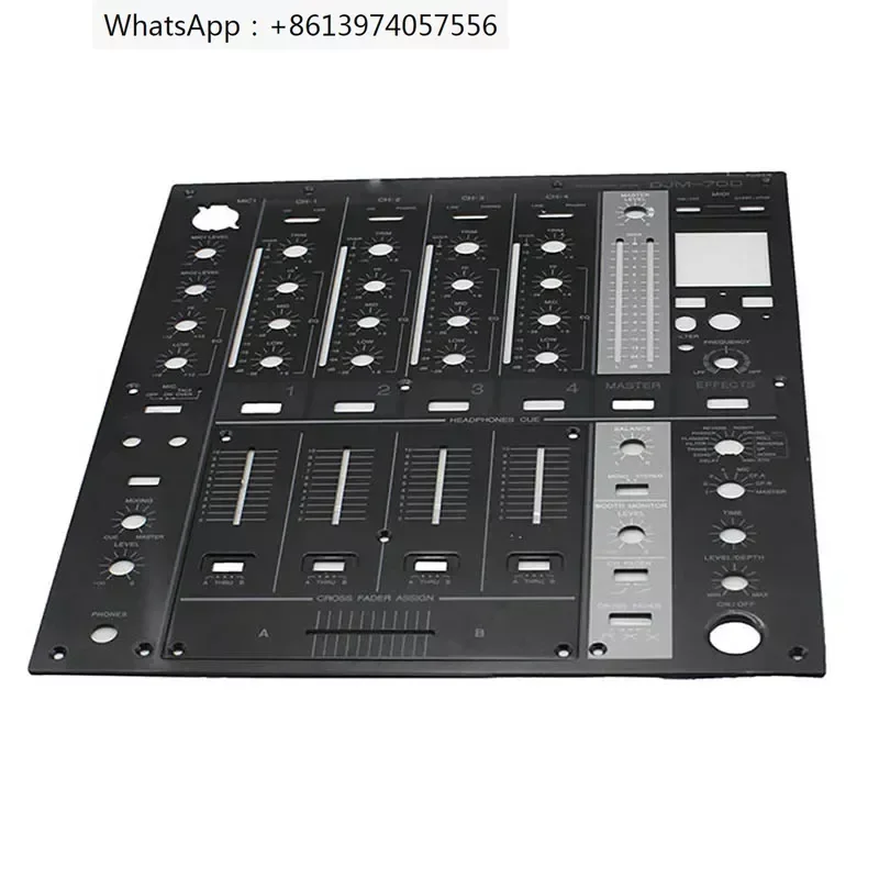 DJM-700 Metal Control Panel Black Faceplate ForPioner DNB1153 DNB1155