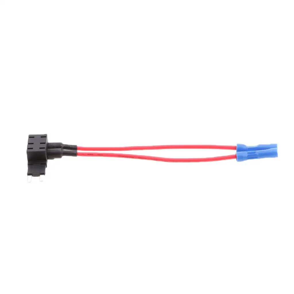 Mini Blade Fuse Holder Tap Wire for Car 12v Accessory Quick Install Automotive Fuse Box Micro Blade Conversion