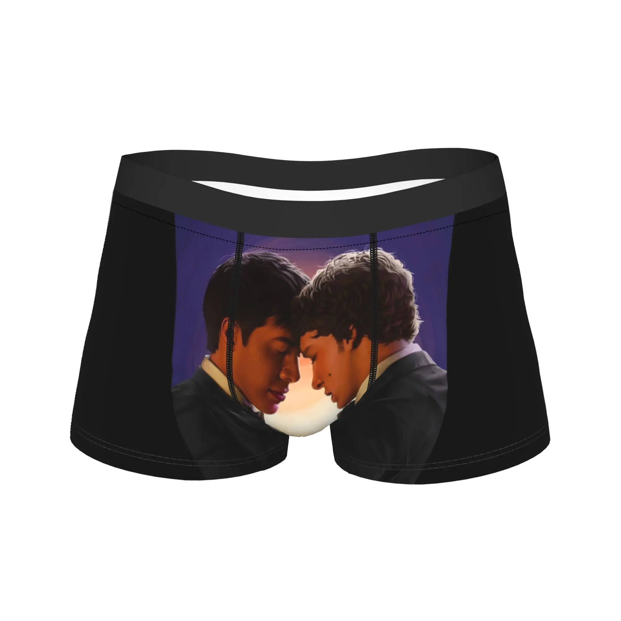 

Heated Rivalry Poster Underwear Men's Shorts Briefs Comfortable Trunk High Quality Printed Large Size Panties