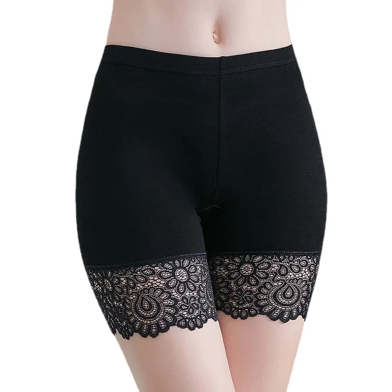 45kg-85kg Women's Shorts Plus Size Safety Shorts Modal Material Lace Shorts Under The Skirt Sexy Woman Underwear Sexy Lingerie