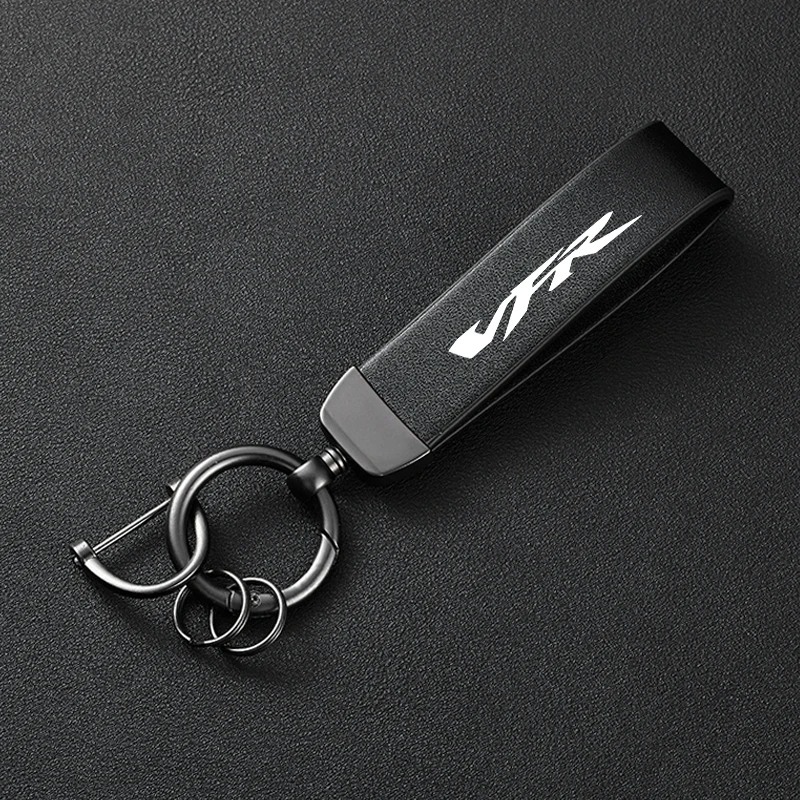 For Honda VFR 800F/X VFR800 F/VTEC VFR1200X VFR800X Accessories Motorcycle Color Changing Leather Trendy Brand Keychain