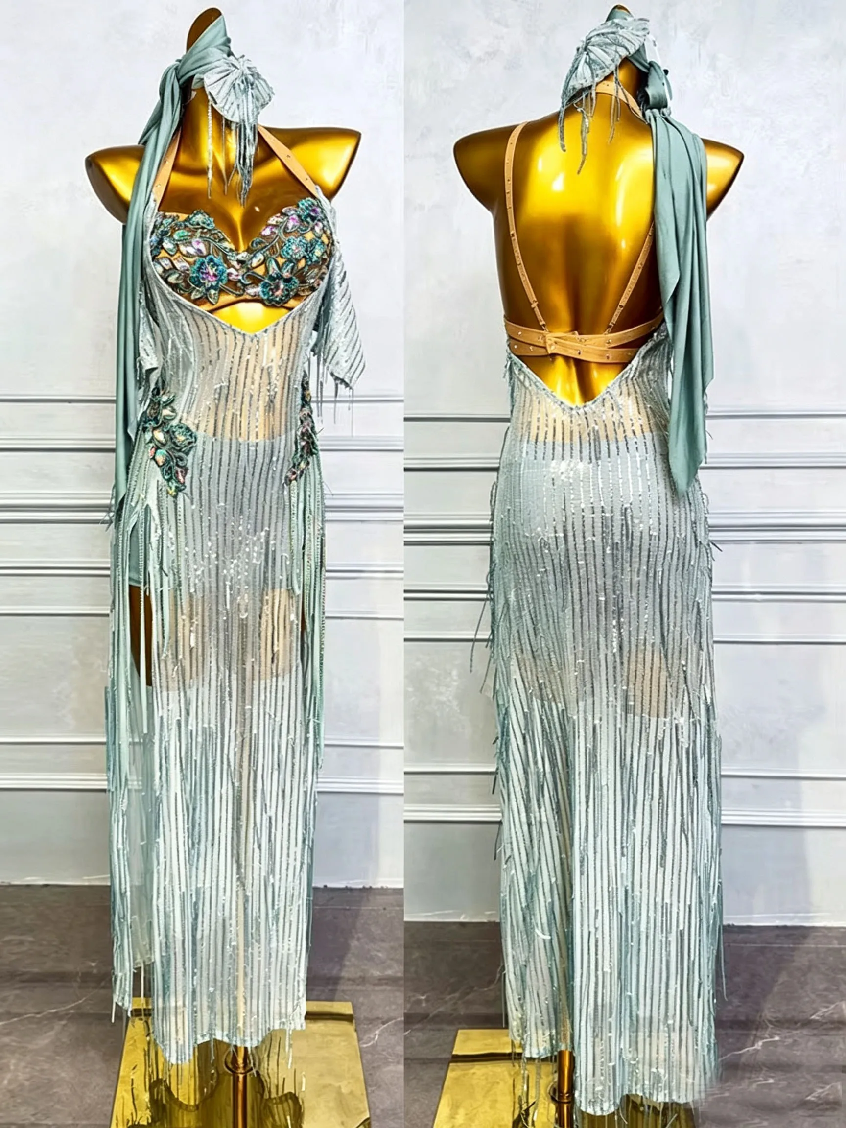 Thumbnail 4 - #2 Trending Belly Dance Performance Outfit Sets Right Now