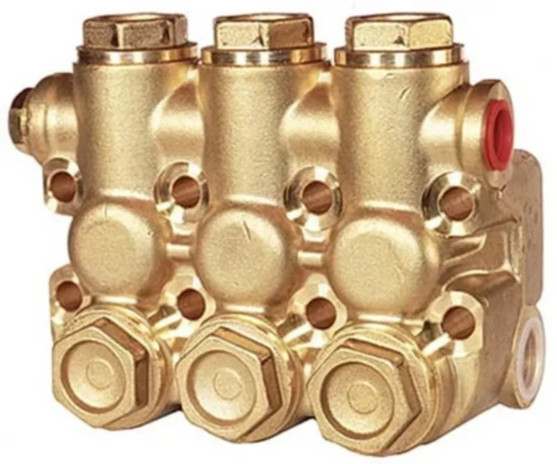 Brass Pump Head Valve Assembly NMT 1520 R Assembly with Valves and Seals 260069 10997520 for High Pressure NMT Series Pump