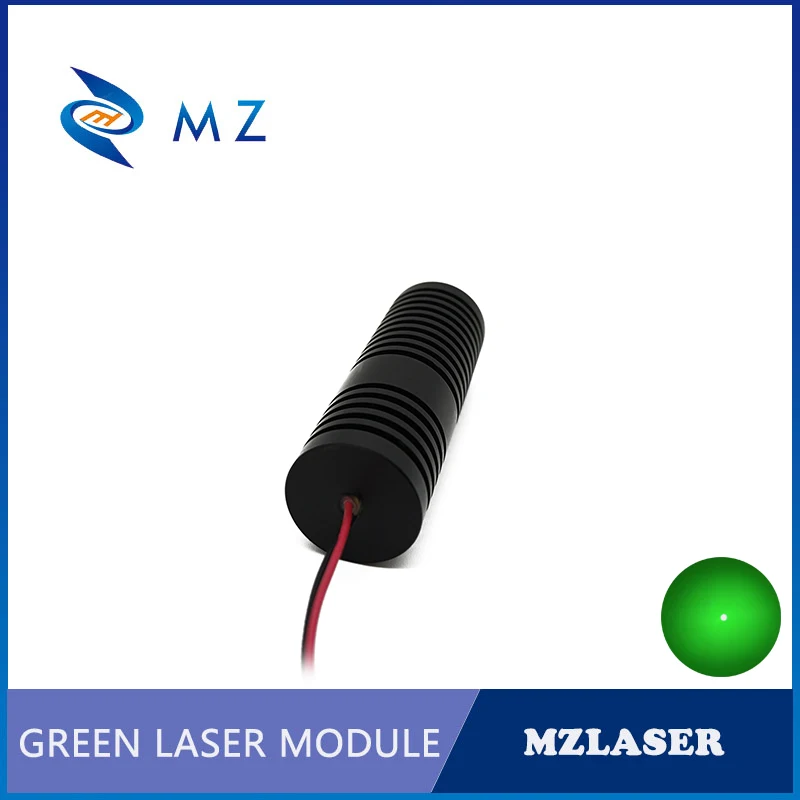 Imagem -02 - Módulo Laser de Ponto Verde D20 mm 520nm 5v 50mw 100mw Acc Drive Lente Vidro Alta Qualidade Grau Industrial