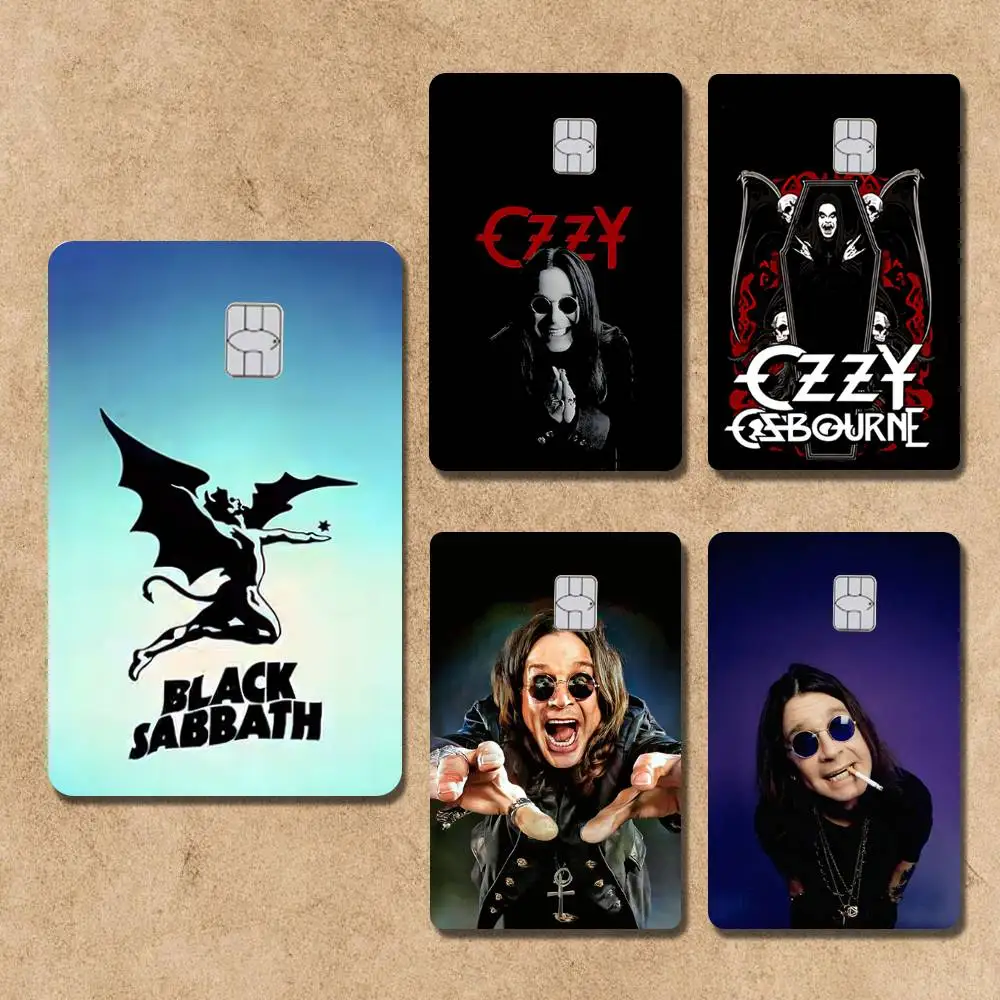 

Band B-Black S-Sabbath Card Stickers Credit Visa Debit Bank Charge Card Bus Metro Waterproof Sticker Decal Decoration
