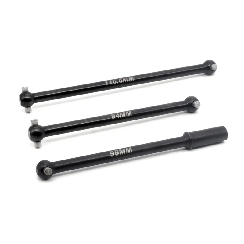 Eixo de transmissão central de metal BAAA-MX-07 CVD 8735 para ZD Racing MX-07 MX07 MX 07 1/7 RC Car Spare Parts Acessórios