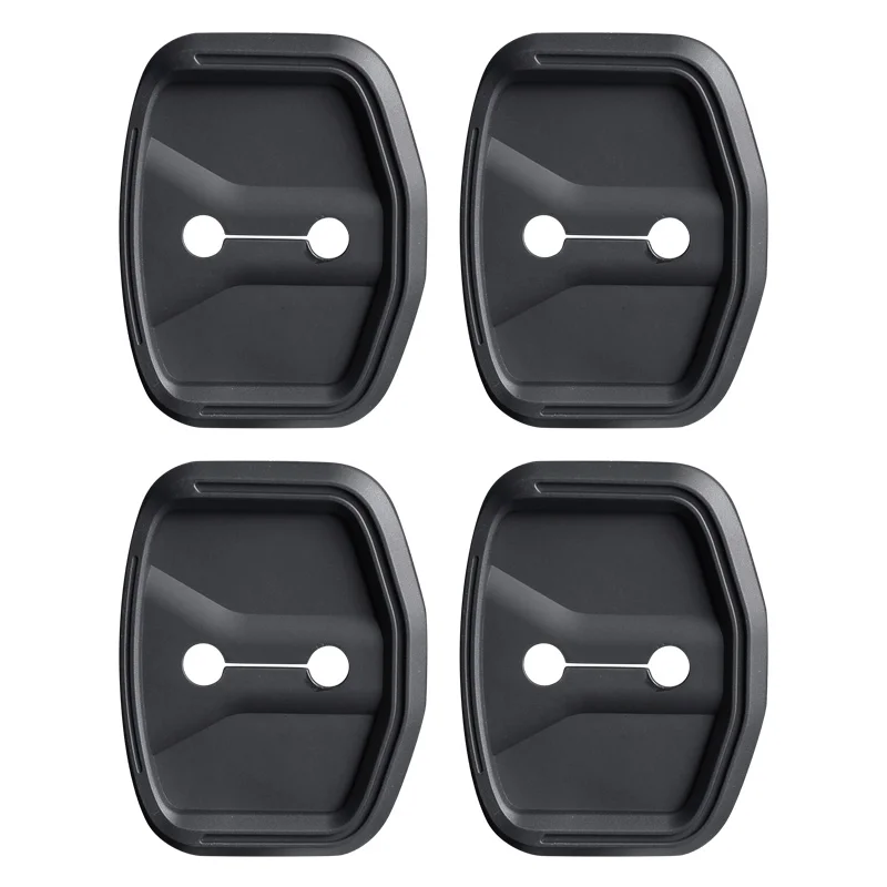 Silicone Car door lock buckle protective cover For BMW 1 3 5 6 7 Series GT X3 X4 X5M M6118i X6M Door lock buckle accessories