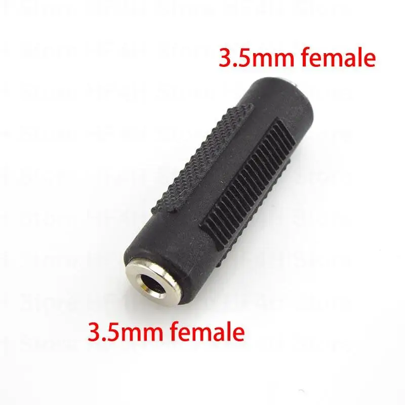 5.5X 2.1MM female to 5.5X 2.1 2.5mm 3.5mm DC power jack female male plug adapter Connectors 5525 5521 3.5x1.35mm Tips adaptor B4