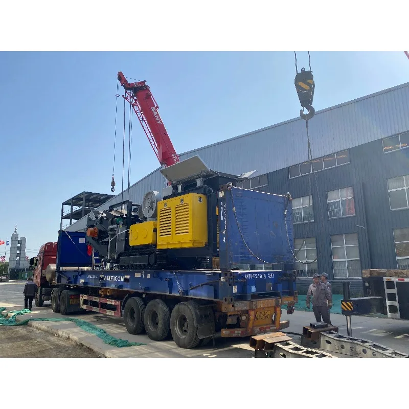 Good Price Crawler Mounted Impact Crusher 1214 Mobile Crushing Plant Machine for Rock Stone Aggregate Processing