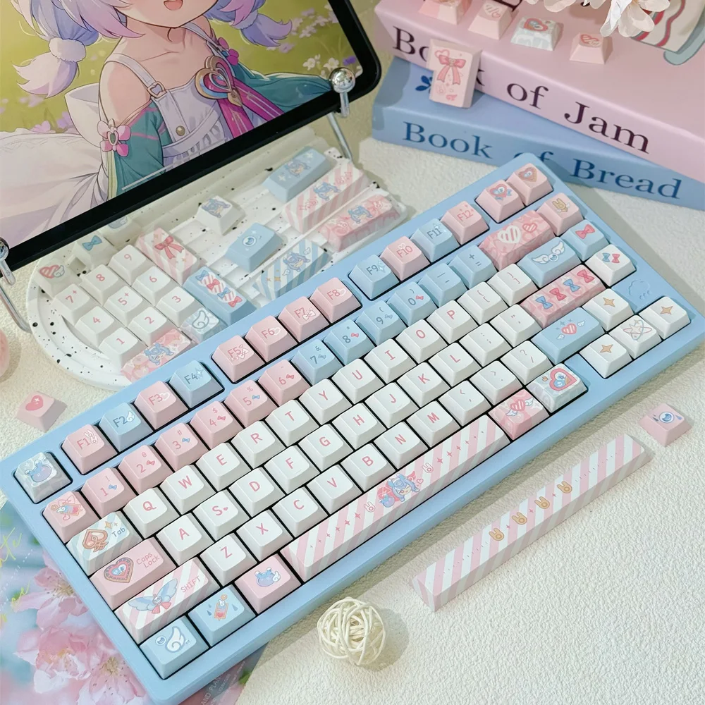 Original height 147 key theme keycap adaptable mechanical keyboard keycap hi75