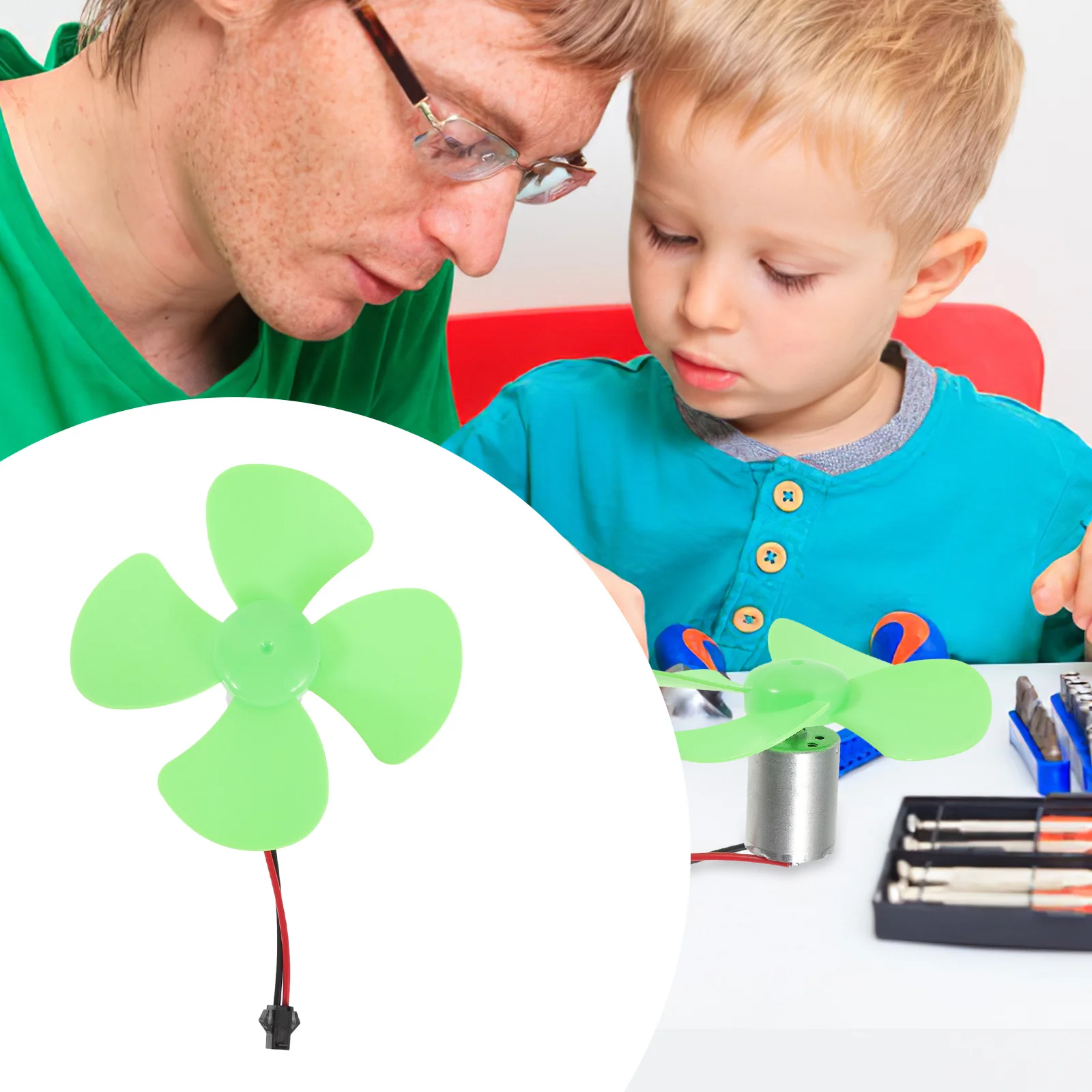 

Mini Wind Generator Teaching Tool for Kids Small Wind Motor for Classroom and Home Education Activities