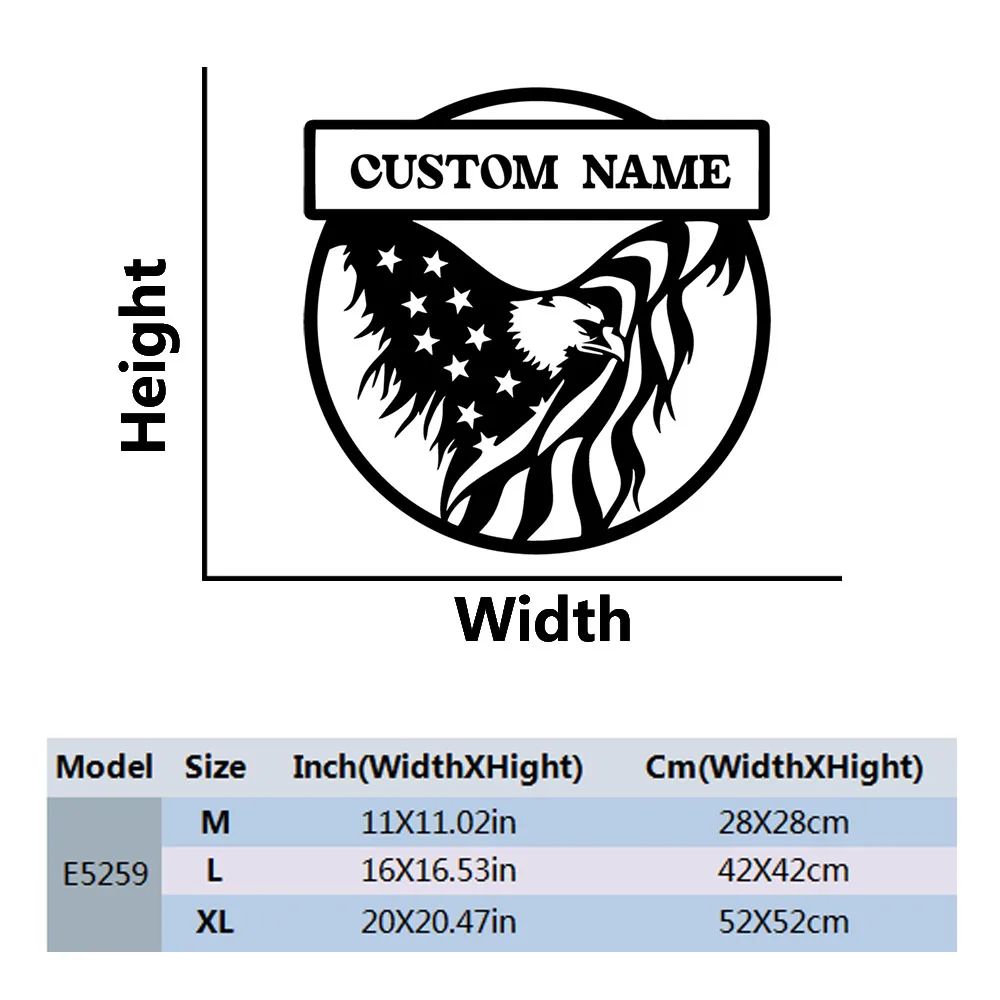 1PC Lovely Eagle Customizable Text Environmental Protection Vinyl Stickers Fashion Wallsticker Door Decor Vinyl Art Decal view 2