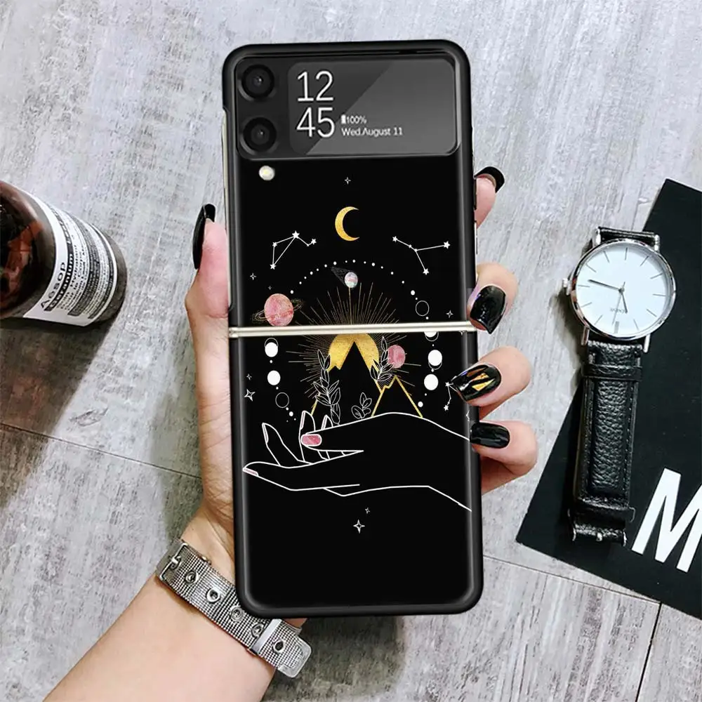 Флип-чехол Moon загадочный для Samsung Galaxy Z 6 5 4 3