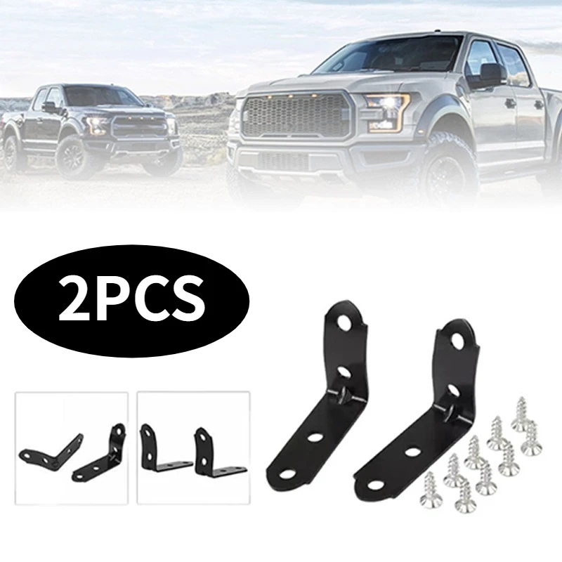 2PCS Black Glove Box Repair Kit for Audi A4 S4 B6 B7 2001‑2008, Glove Box Hinge Replacement Auto Interior Accessories
