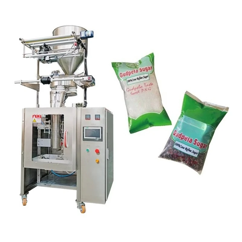 Customized Auto Volumetric Cup Filling Sealing Machine up to 1kg Salt Sugar Nut Cereal Grain Tea Bag High Speed Factory Supply