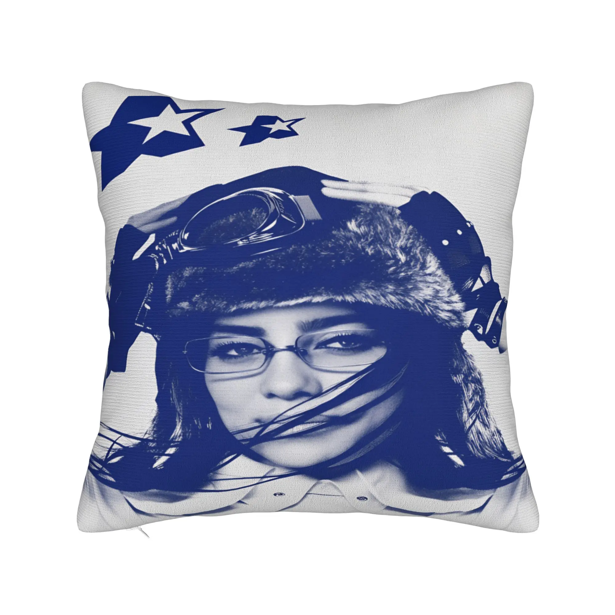 HIT ME HARD AND SOFT B-Billie E-Eilish Pillow Case  Soft Pillow Cover For Chair Sofa Home Decor Fashion Pillowcases