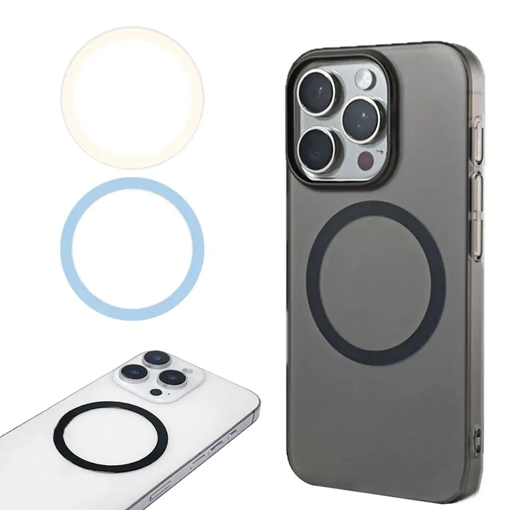 

Universal Magnetic Metal Plate for magsafe Accessories For Samsung Wireless Charger Car Phone Holder 2025 H4F1