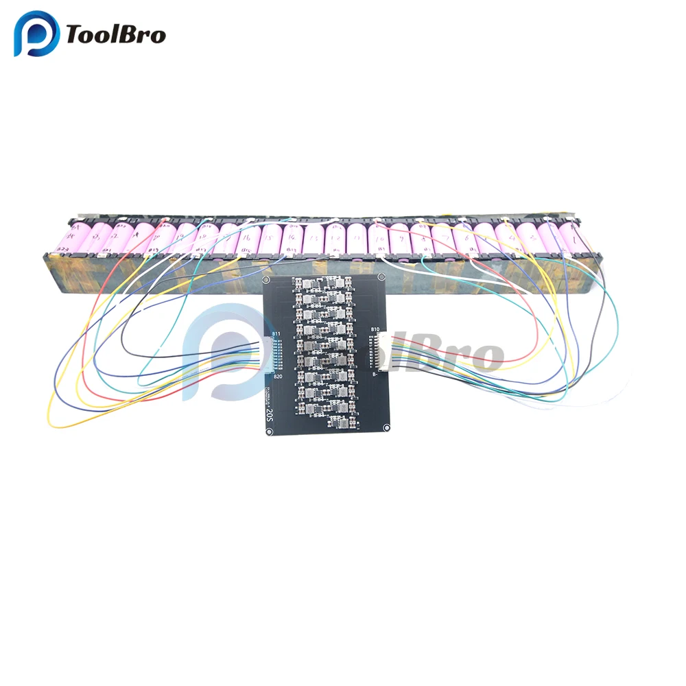 1.2A 20S High Current Equalizer Module Li-Ion Lifepo4 Lithium Battery Active Balancer Energy Transfer Bms