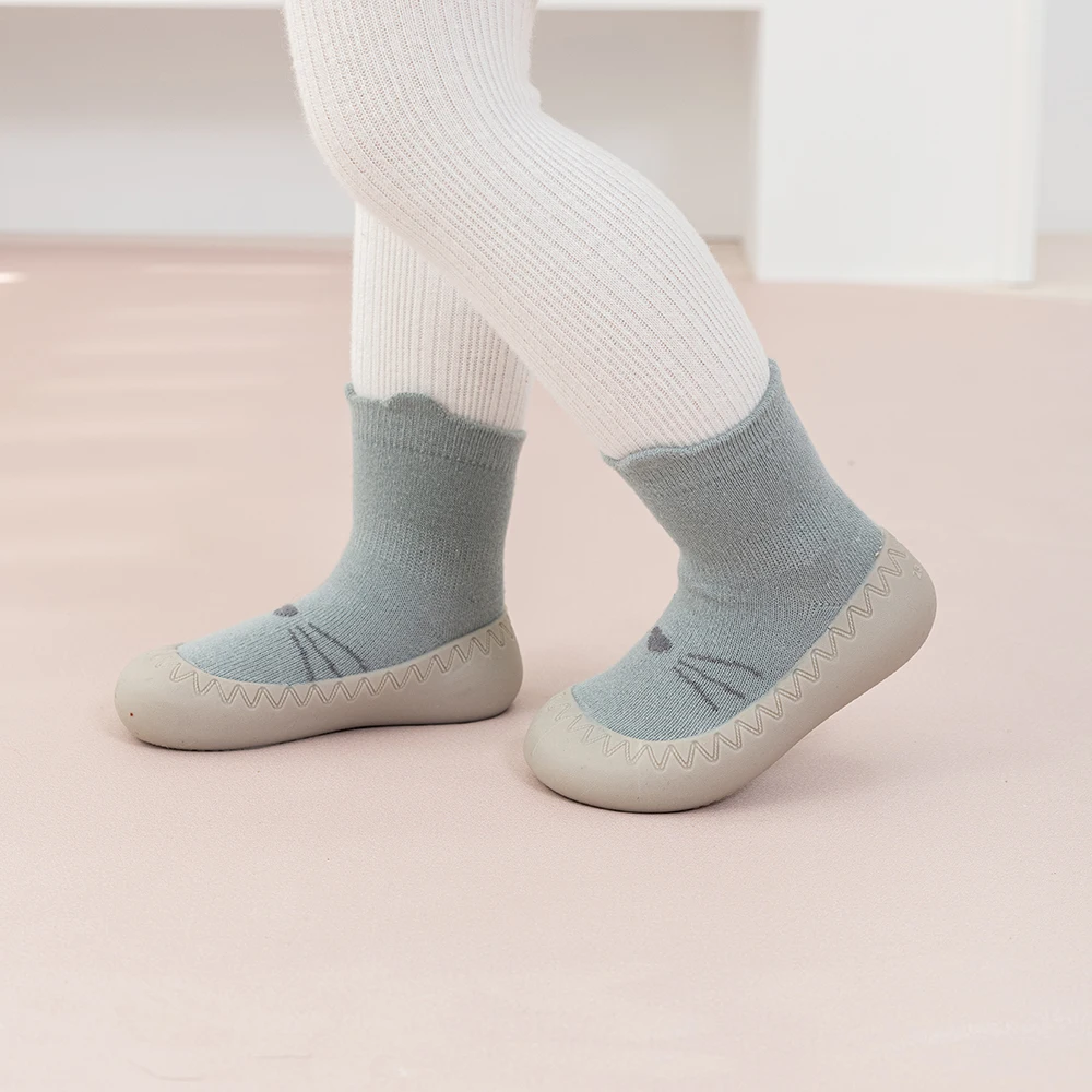 أحذية أرضية كرتونية مضادة للانزلاق للأطفال ، نعل مطاطي ، أحذية رياضية خفيفة الوزن ، مشوا مسبقًا ، أطفال صغار ، ربيع ، خريف ، 6 م-3 ص