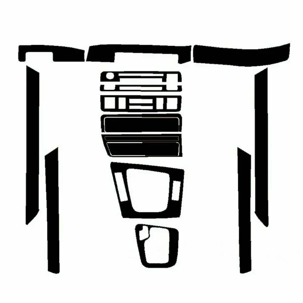 

1 Set Carbon Fiber 3D Car Dash Wrap Trim Stickers Interior Dash Trim For BMW 3 Series E46 1998-2005 Interior Accessories Protect