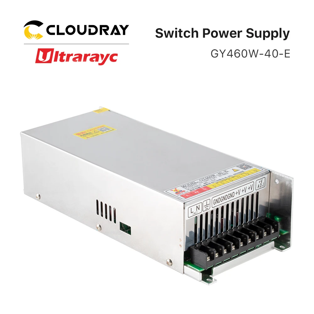 Ultrarayc  220V 400W Switch Power Supply 40V 11A 460W for 57 Stepper Motor Driver CNC Laser Engraving Cutting Machine