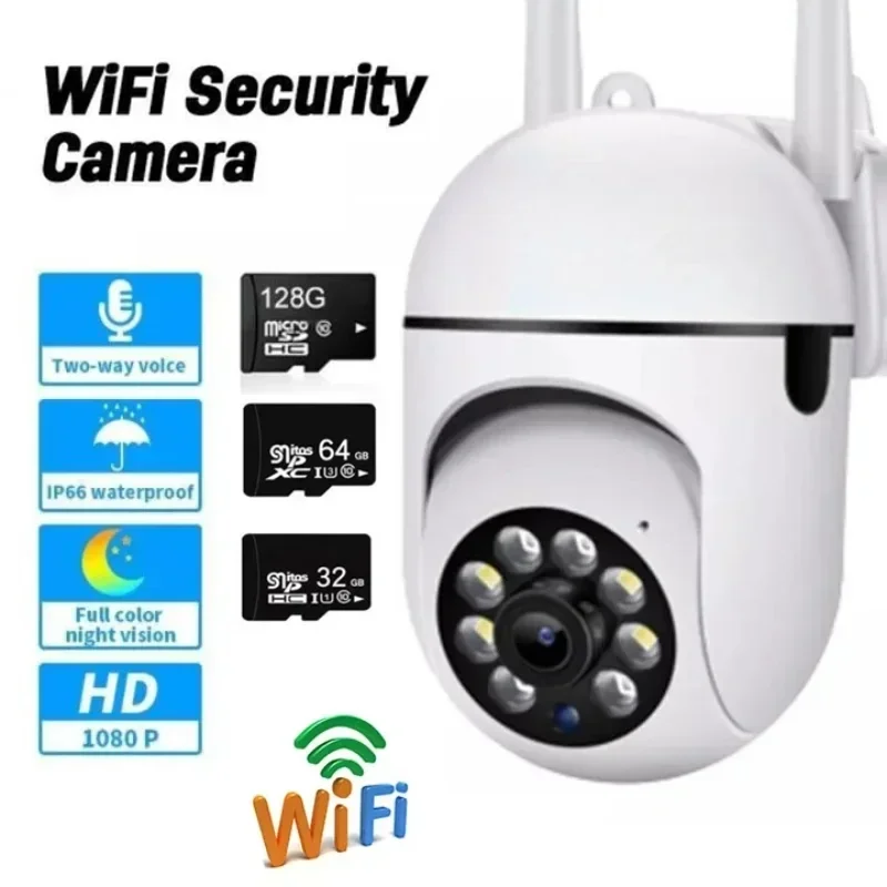 

New 2MP 3MP Wifi IP Camera Outdoor Wireless Security Surveillance Camera AI Human Tracking Two Way Audio Night Color Cam