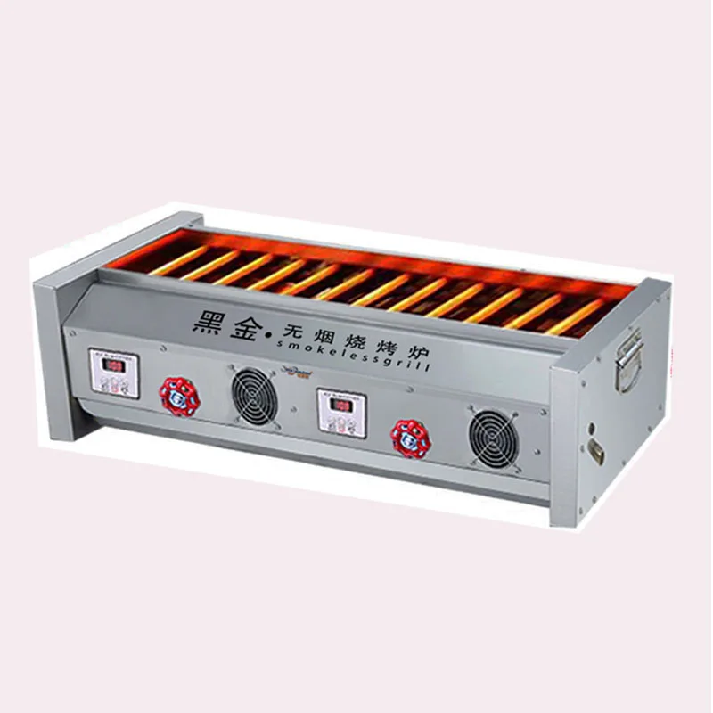 Widely Used Excellent Quality Leisure Food Machine Hot Dog Roller Grill Stainless Steel Barbecue Grills