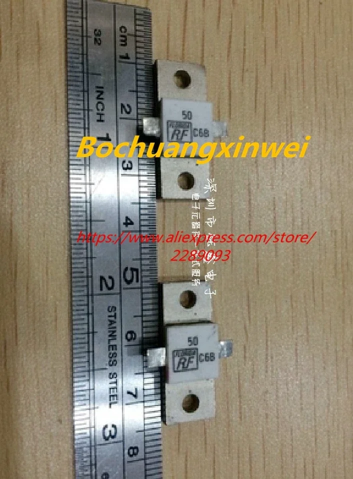 عالية الجودة RF المقاومة RF50 C6B RF50C6B RF50-C6B RF-50-C6B RF 50 C6B عالية التردد المقاومة 250 واط 50 أوم 250 واط