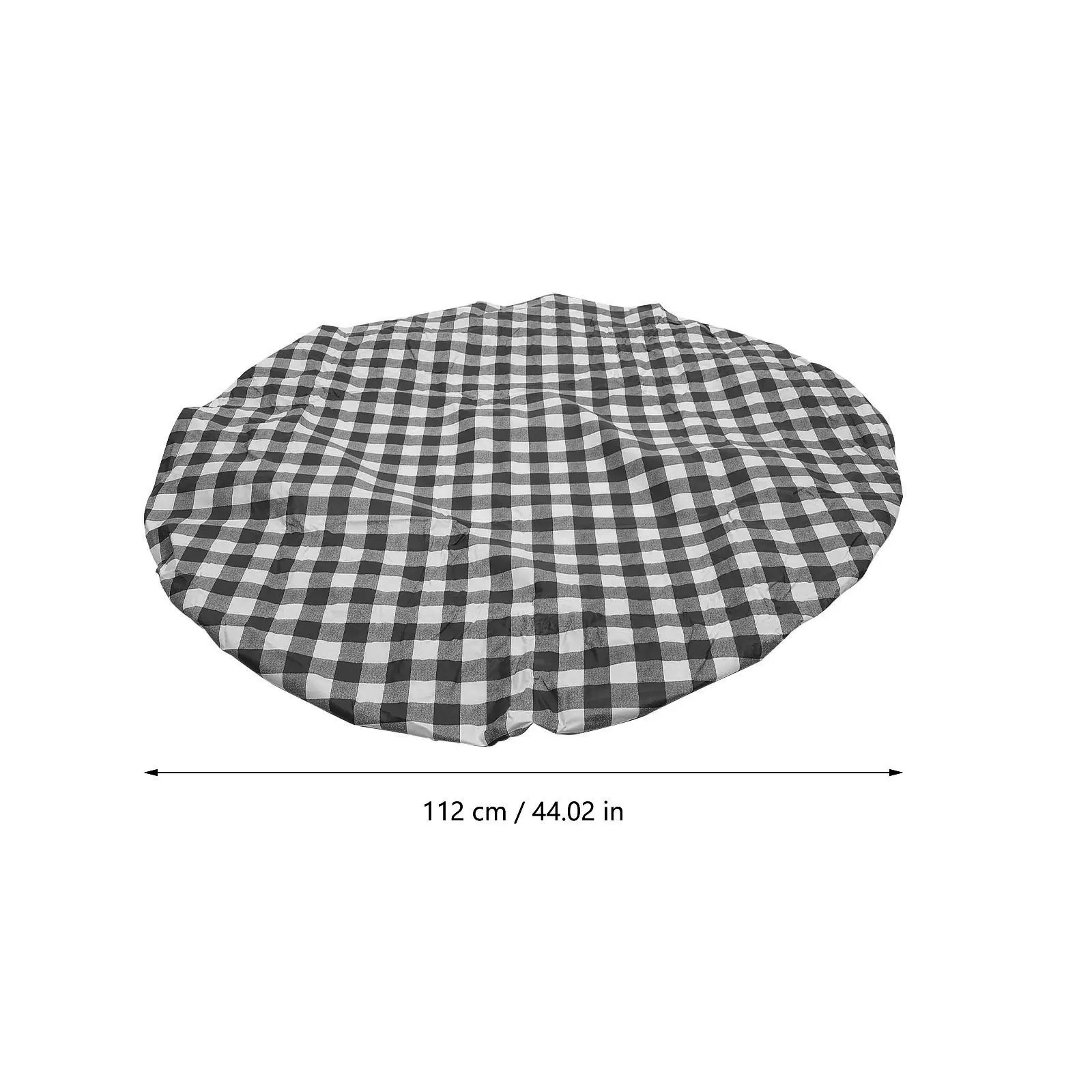 

Round Table Cover Waterproof PVC Material Machine Washable for Home Kitchen Dining Room Family Gathering Feast Decorative Table