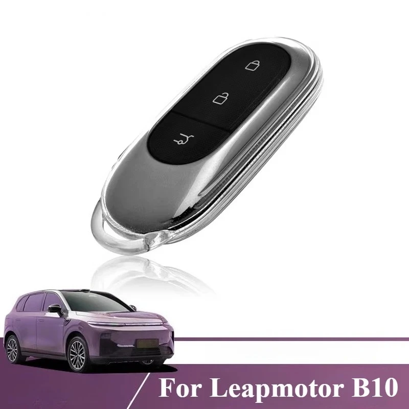 

Transparent Key Fob Case for Leapmotor B10, Car Remote Key Cover Protector, Interior Refit Accessories