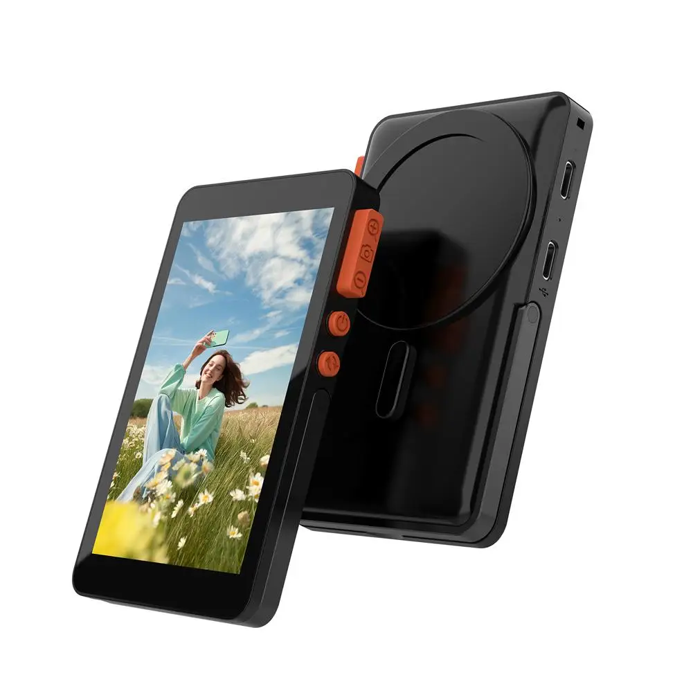 

Беспроводной экран монитора для селфи для Android Power Bank, 4-уровневая задняя камера яркости для селфи Vlog, прямая трансляция X4M1