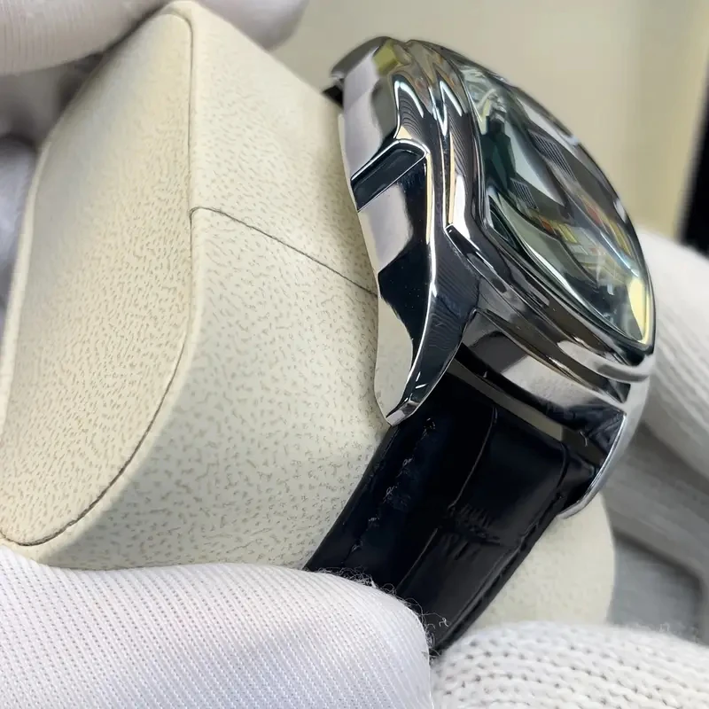 ساعة فاكس التجارية الجديدة للرجال، قرص على شكل برميل مع وظيفة التقويم، ساعة كوارتز بحزام جلدي للطلاب الذكور، عصرية، كاجوال، متعددة الاستخدامات وسيم - مثالية للحفلات والهدايا العصرية