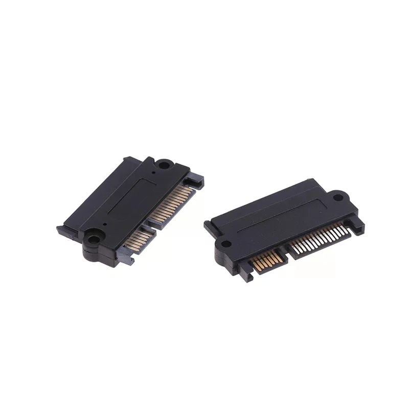 1pc Sff-8482 Sas To Sata 180 Degree Angle Adapter Converter Straight Head Sata To Sata Converter for home and professional use