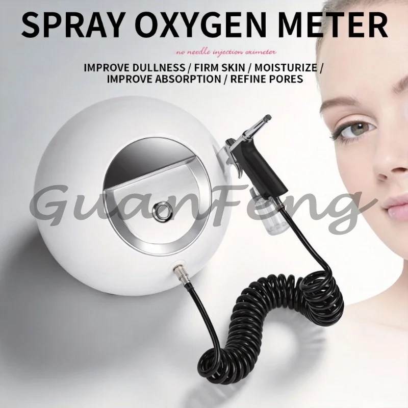 Water Oxygen Jet Peeling Skin Care Acne Treatment Facial Rejuvenation Skin Moisturizing Machine Face Care Oxygen Spraye Skin spa