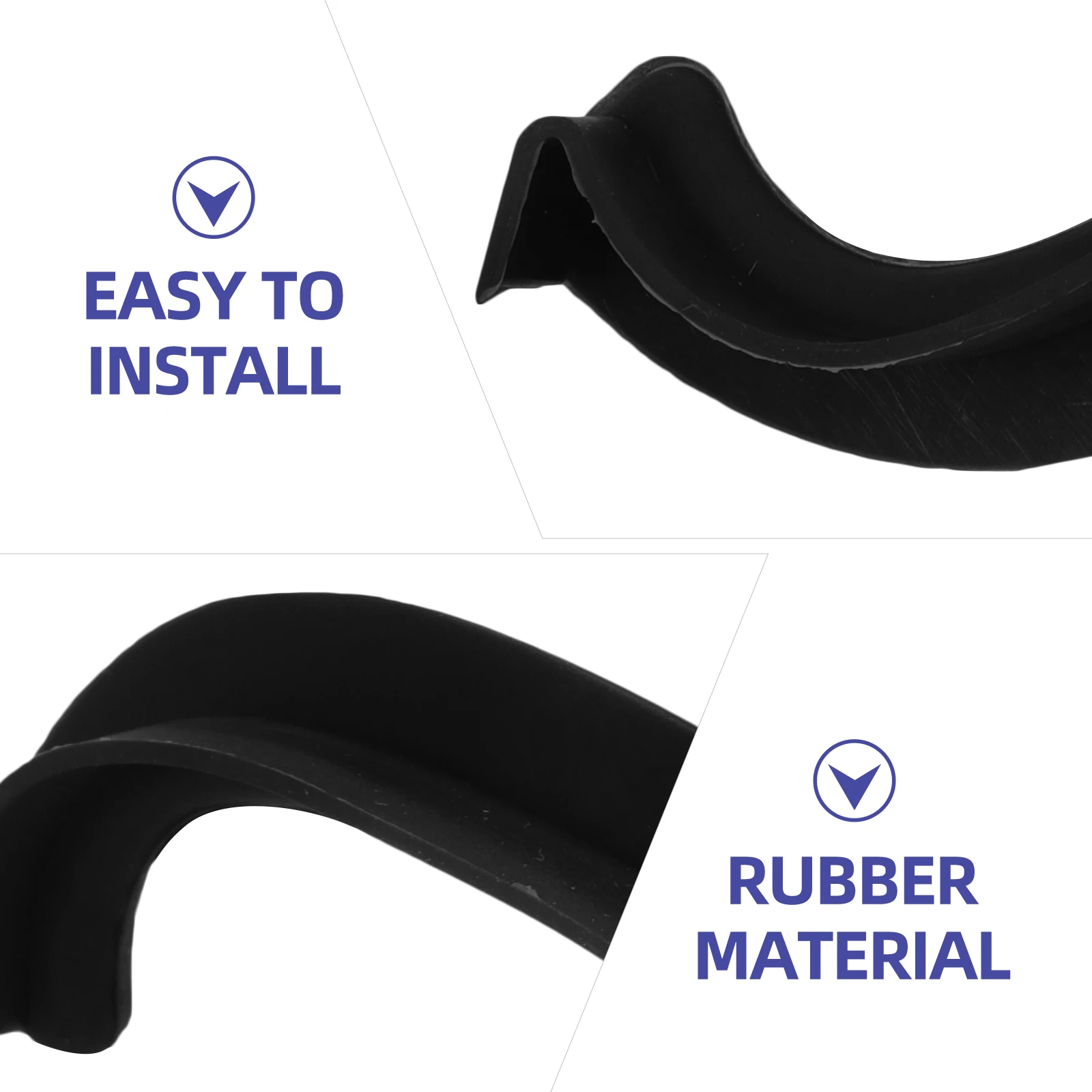

Violin Protector Sleeve Waist Side Clip Cover Rubber Chin Rest Pad Replacement Small Parts Accessories For 4/4 3/4 Size