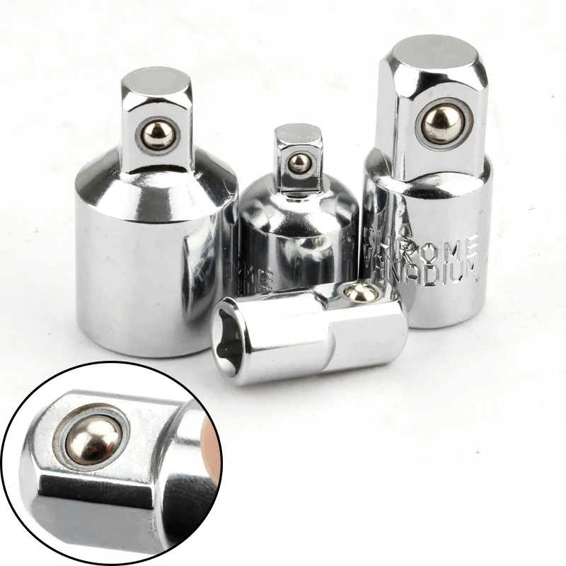 4Pcs Ratchet Wrench Socket Adapter Reducer Converter Set 1/2\