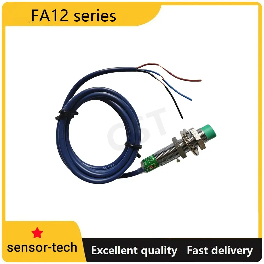 Zhejiang Feiling inductieve naderingsschakelaar FA12-4NA driedraads 24V inductiesensor FA12-4NB, FA12-4PA, FA12-4PB, FA12-4LA