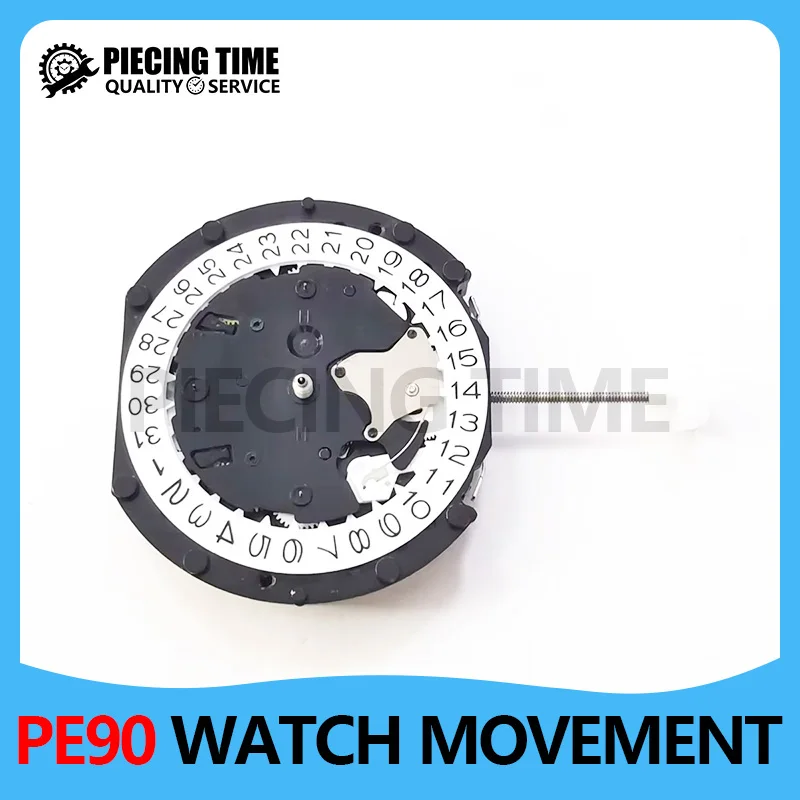 PE90 Watch Movement Part High Accuracy Movement Multi-Kinetic For PE9 Professional Repair Parts 3/6/9 Small Second Hand