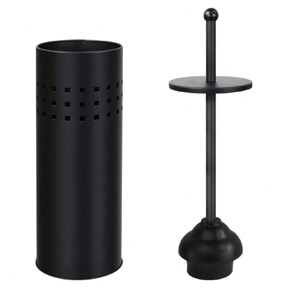 

Плунжер с держателем для ванной комнаты, многофункциональный, подходит также для ванн, быстросохнущий, черный, 23514617