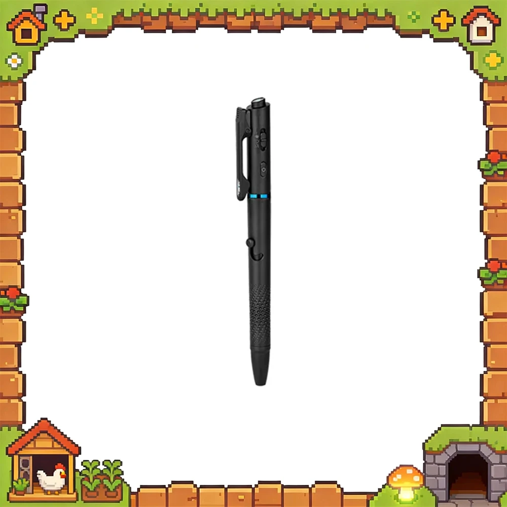 OLIGHT O'Pen 3 Multifunctional Pen Light Black Class 1 Rechargeable Writing Pen LED Light for Daily Carry Work and Outdoor Use