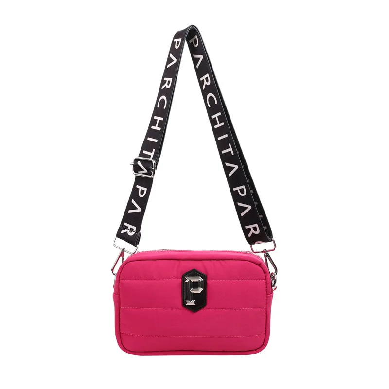 

‌ Шикарная сумка-мессенджер, однотонная женская плиссированная сумка через плечо с регулируемым ремешком, сумка через плечо с буквой для камеры, легкий вес для работы