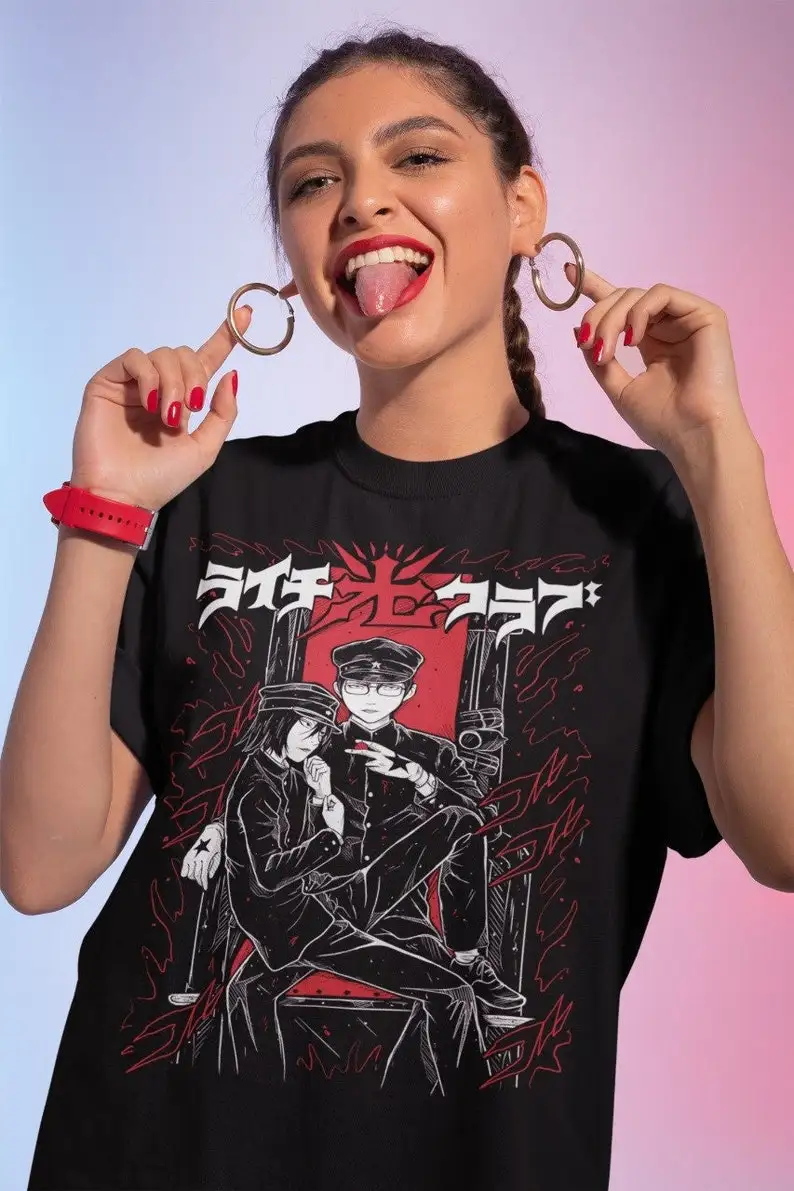 

Unisex Heavy Cotton Tee Horror Anime Manga Gift Shirt All Size Anime And Manga Shirt