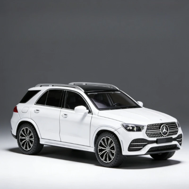 

Модель автомобиля GLE из сплава металлов в масштабе 1:24, коллекционный сувенир, украшение для стола, игрушка для мальчика, подарок-награда.