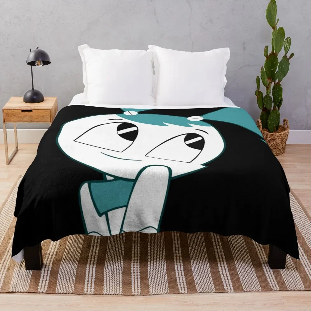 

Jenny the Teenage Robot (XJ9) HD Throw Blanket Vintage Flannels Polar Shaggy Blankets