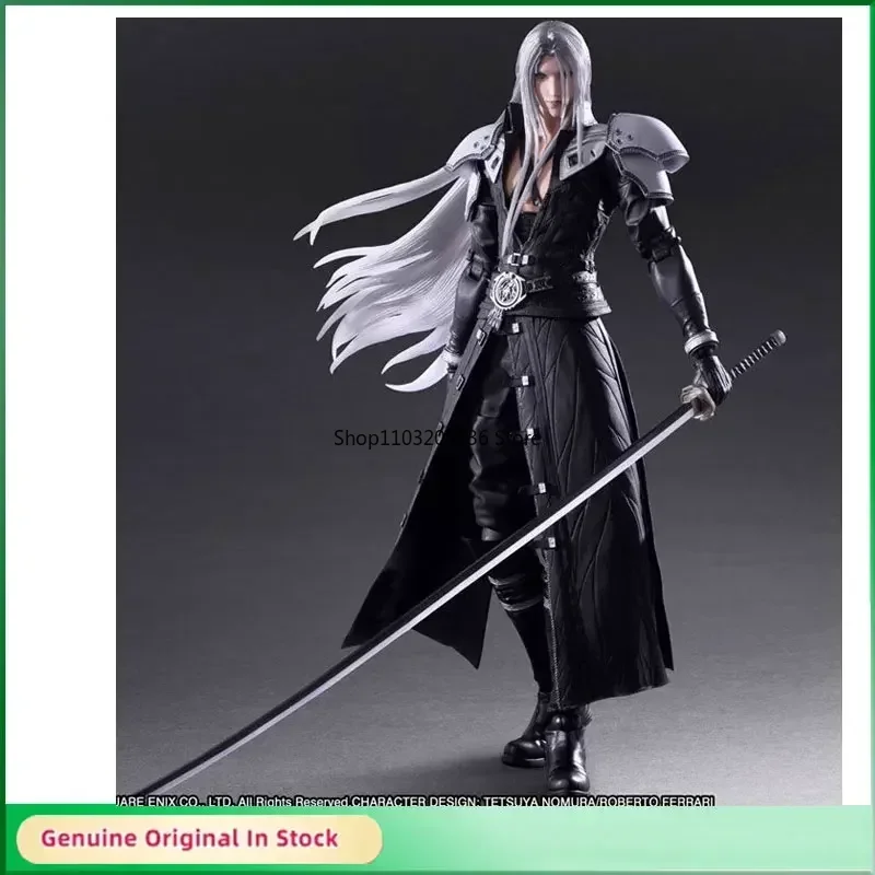 

Original SQUARE ENIX PLAY ARTS Final Fantasy VII REMAKE Sephiroth PVC Action Figure Active Joints Assembly Model Collectibles